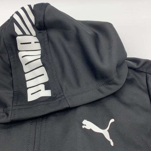 NWT Puma Full Zip Fleece Hoodie Boys Size L (14-16h - Picture 4 of 9